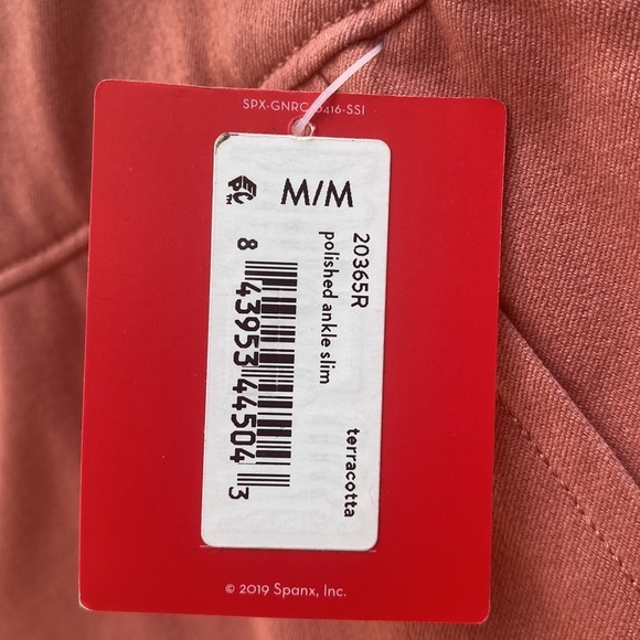 SPANX Women's Straight Leg Pants in Coral - Picture 7 of 14